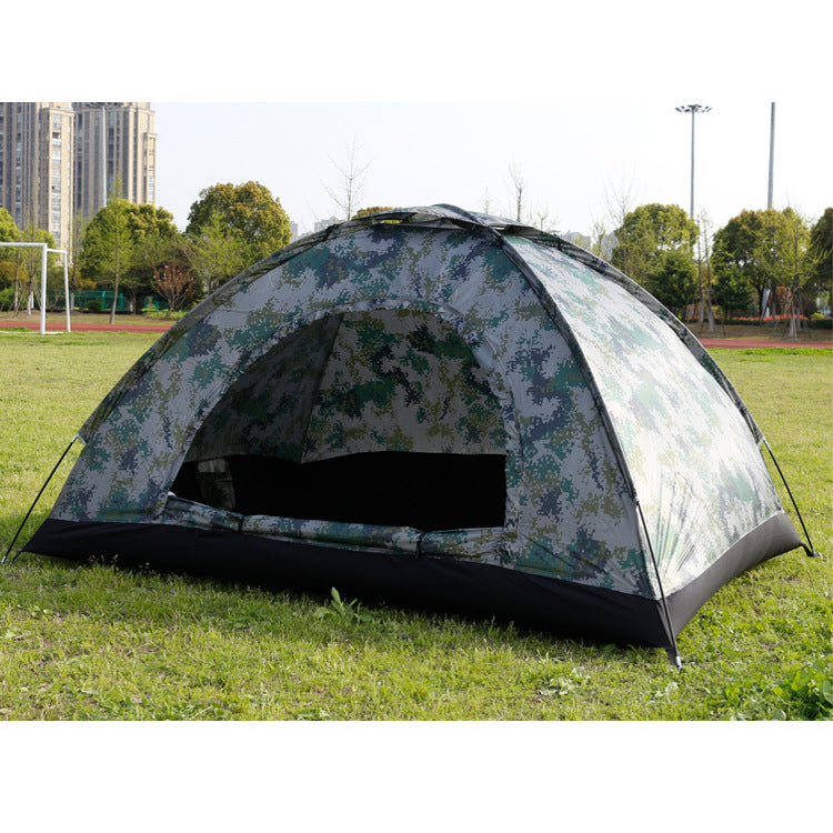 Experience the Great Outdoors with Our Camouflage Travel Tent